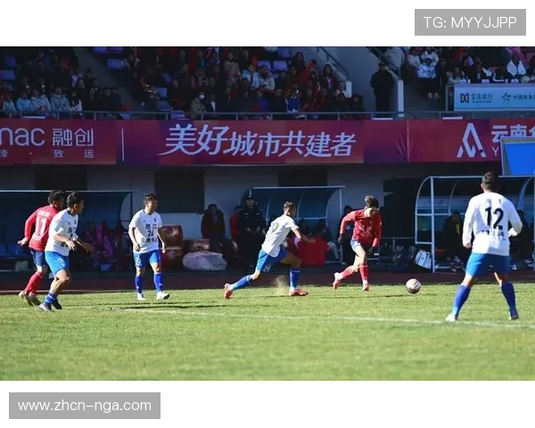 昭通市元宝山城市体育公园主体育场承办昭通vs怒江滇超赛事